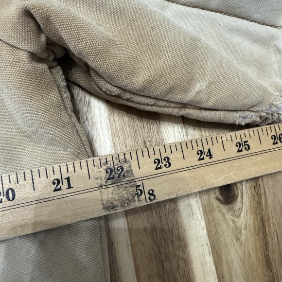 Vintage Walls Jacket Mens M Beige Blizzard Pruf‎ Distressed Workwear Canvas 80s - Picture 11 of 12